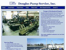 Tablet Screenshot of douglaspump.com